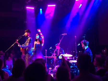 Charlie Winston and Vashti, Lucerna Music Bar, Prague