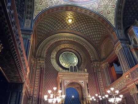 The Spanish Synagogue in Prague, Interior Shot